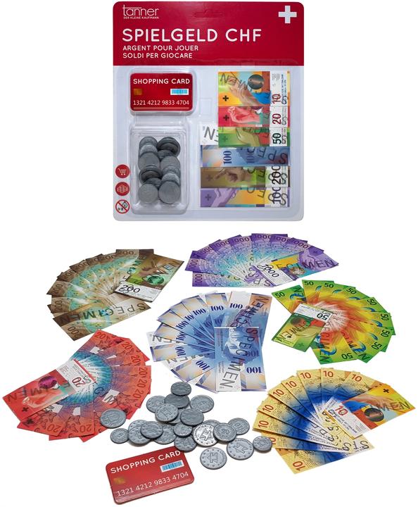 Produktbild Tanner CHF Spielgeld