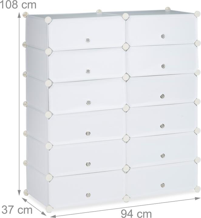 Image du produit Relaxdays Stan (94 x 37 x 108 cm)