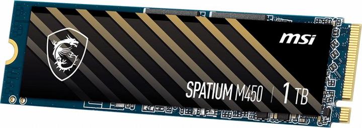 Produktbild MSI SPATIUM M450 PCIe 4.0 NVMe M.2 PCI Express 4.0 3D NAND (1000 GB, M.2 2280)