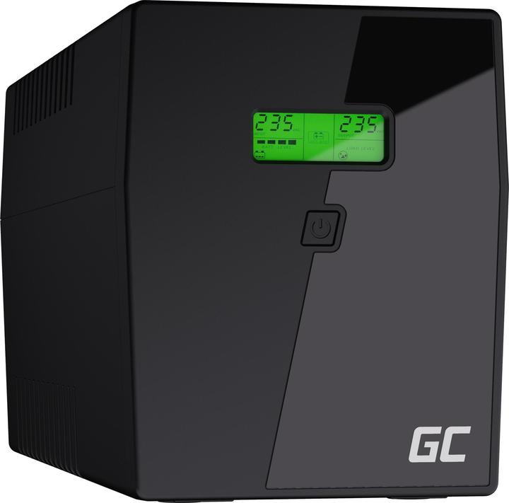 Image du produit GreenCell 2000VA 1400WS Protection contre les surtensions 230V Noir - (Offline) UPS (3000 VA, 1400 W, Standby Onduleur)