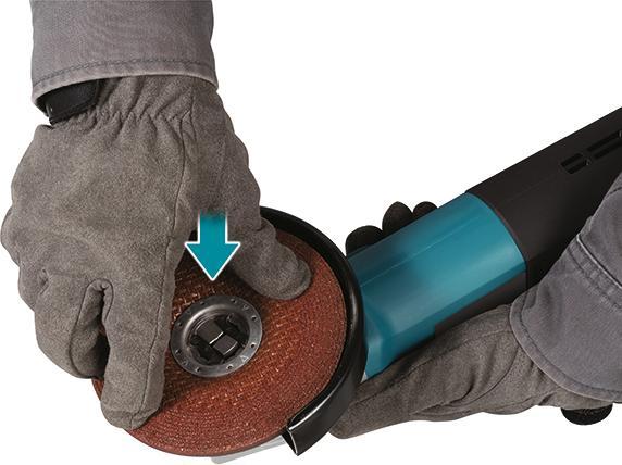 Produktbild Makita Ø125mm Winkelschleifer X-LOCK GA5080RX02 1.400 Watt+ Schutzhaubenabdeckung