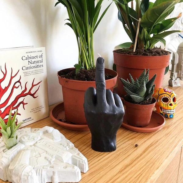 Immagine prodotto Candle Hand F*fanculo (1 pz.)