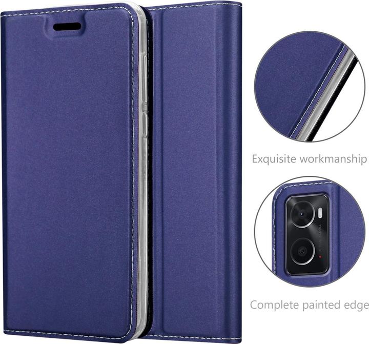 Actual product image Cadorabo Classy Book Case for Oppo A36 / A76 / A96 4G / K10 4G / Realme 9i (Realme 9i, Oppo A76, Oppo A36)