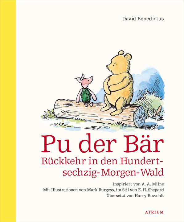Actual product image Pu der Bär. Rückkehr in den Hundertsechzig-Morgen-Wald (German, David Benedictus, 2020)