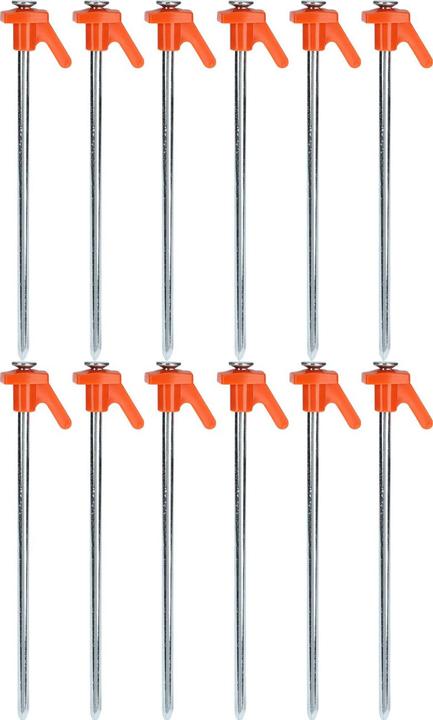 Actual product image Redcliffs Iron tent pegs, 12 pieces, 21 cm
