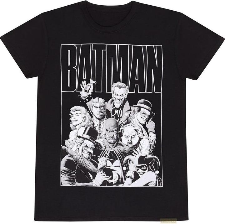 Heroes Inc Batman T-Shirt Rogues Gallery Grösse S (S)