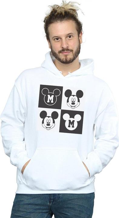 Produktbild Disney Mickey Mouse Smiling Squares Kapuzenpullover (XXL)