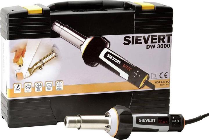 Produktbild Sievert Heissluftgebläse inkl. Koffer 2000 W Hei