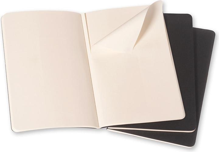Actual product image Moleskine Cahier Pocket Set of 3 (A6, Plain, Hardcover)