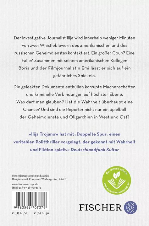 Image du produit Doppelte Spur (Allemand, Ilija Troyanov, 2023)