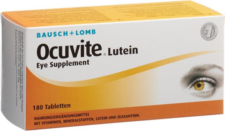 Produktbild Bausch + Lomb Lutein Tablette (180 Stück, Tabletten, 145 g)