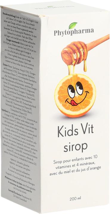 Immagine prodotto Phytopharma Kids Vit Sirup (1 Pezzo/i, Melassa, 375 g)