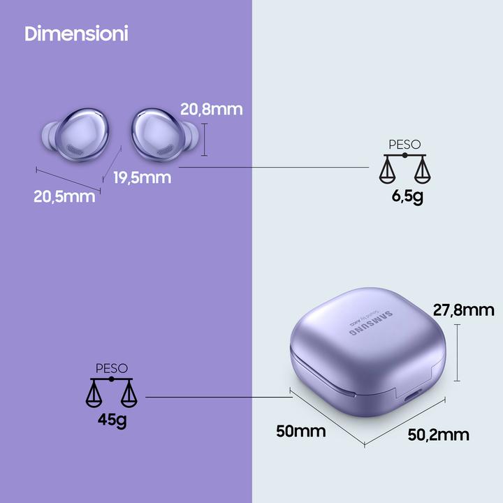Actual product image Samsung Galaxy Buds Pro (ANC, 5 h, Wireless)