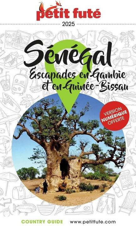 Actual product image Sénégal : escapades en Gambie et en Guinée-Bissau 2025 (French, Collectif, 2024)