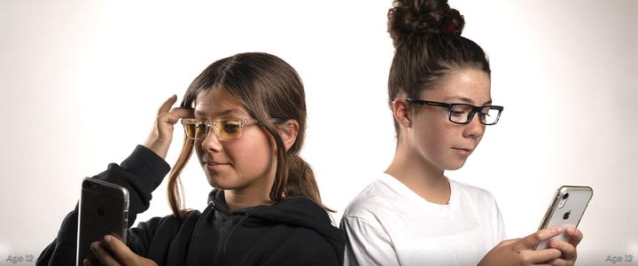 Produktbild Gunnar Cruz Kids Large Computerbrille für Kinder von 8-12 Jahren - Amber Glas