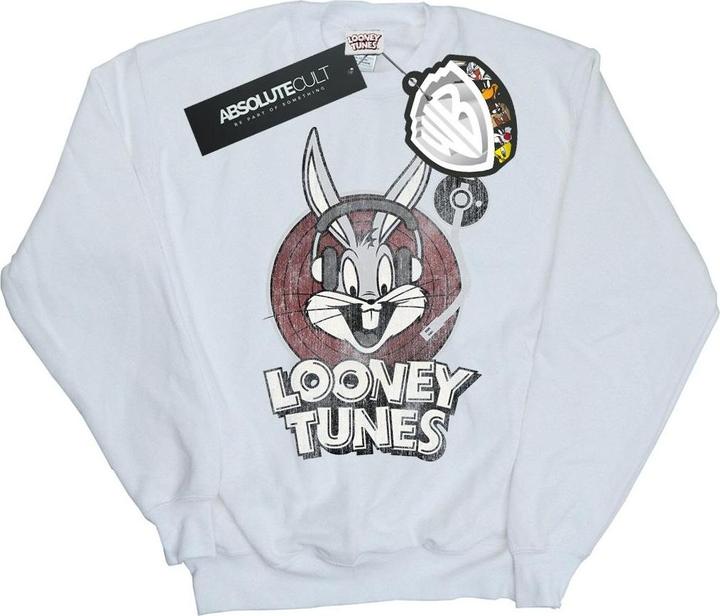 Actual product image Looney Tunes Womens/Ladies Bugs Bunny Logo Cotton Sweatshirt (XL)