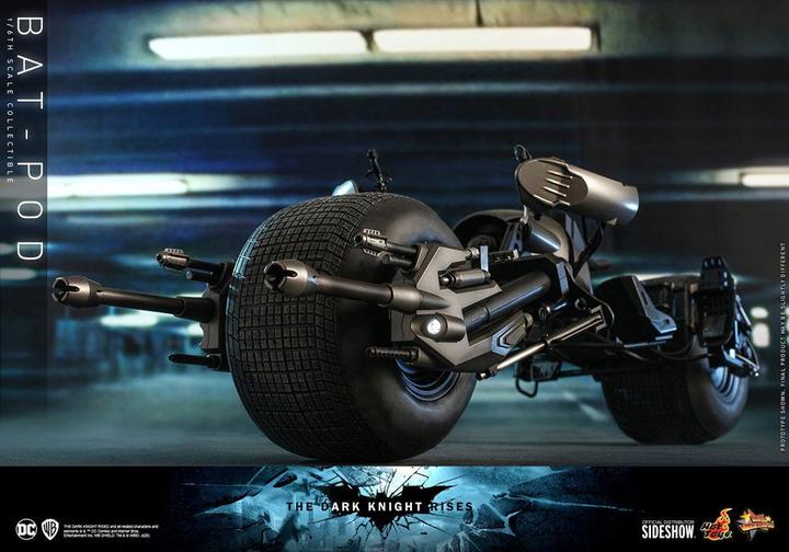 Actual product image Hot Toys Batman - The Dark Knight Rises "Bat-Pod" Movie Masterpiece Vehicle