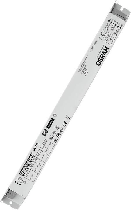 Actual product image Osram QT-FIT8 2X18 - 50000 h - -15 - 50 °C - 198 - 264 V - 50/60 Hz - 15 A - 30 mm