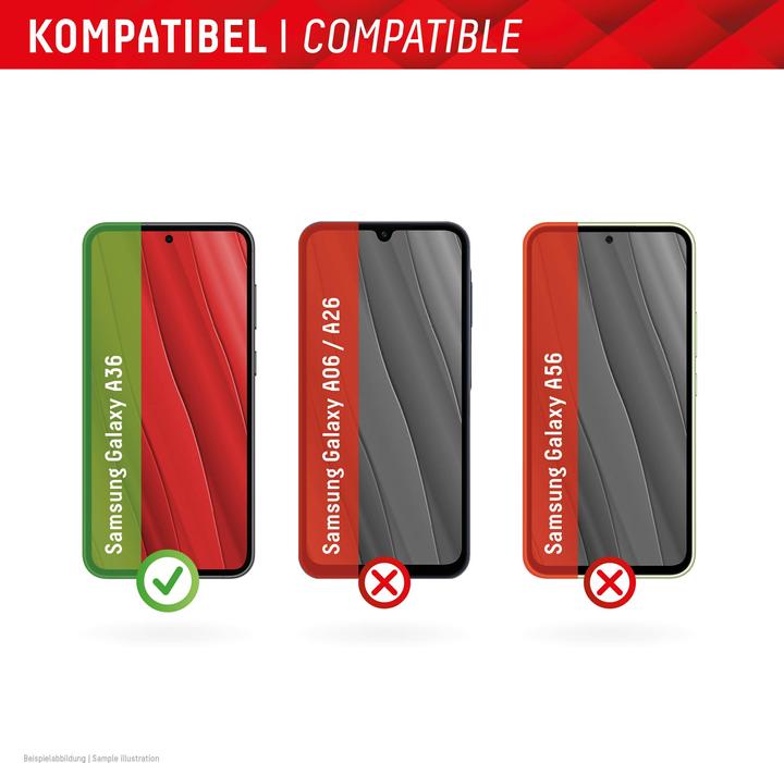 Actual product image Displex Smart Glass, Displayschutzfolie (1 Piece, Samsung Galaxy A36)