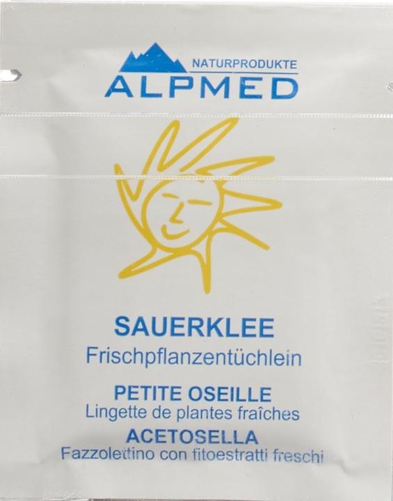 Actual product image Alpmed Fresh plant cloth wood sorrel (13 Piece)