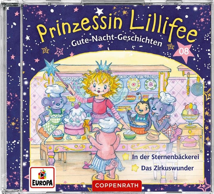 Actual product image Princess Lillifee - Bedtime Stories (CD 8) (Monika Finsterbush, German)