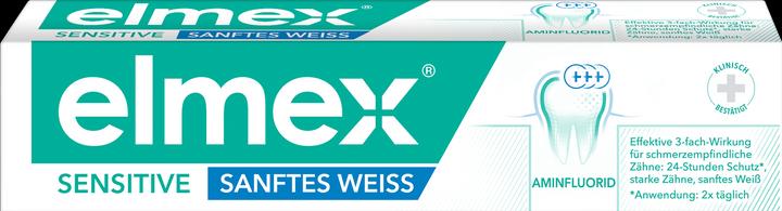 Elmex SENSITIVE sanftes Weiss Zahnpasta (75 ml)