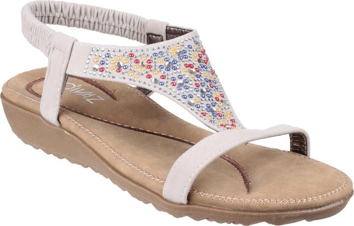 Actual product image Divaz Nicosia Elastic Tbar Sandal (40)