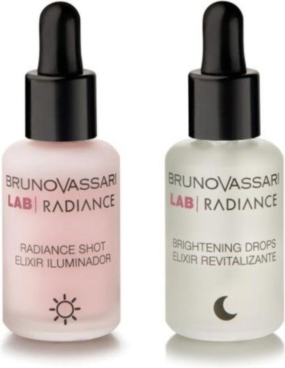 Produktbild Bruno Vassari Instant Glow Beauty Set - Anti-Ageing Night Serum und Illuminating Day Serum für das Gesicht