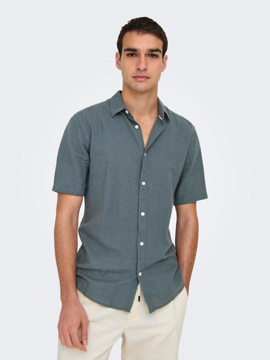 Immagine prodotto Only & Sons Onscaiden Life Ss Solid Linen Shirt Noos (M)