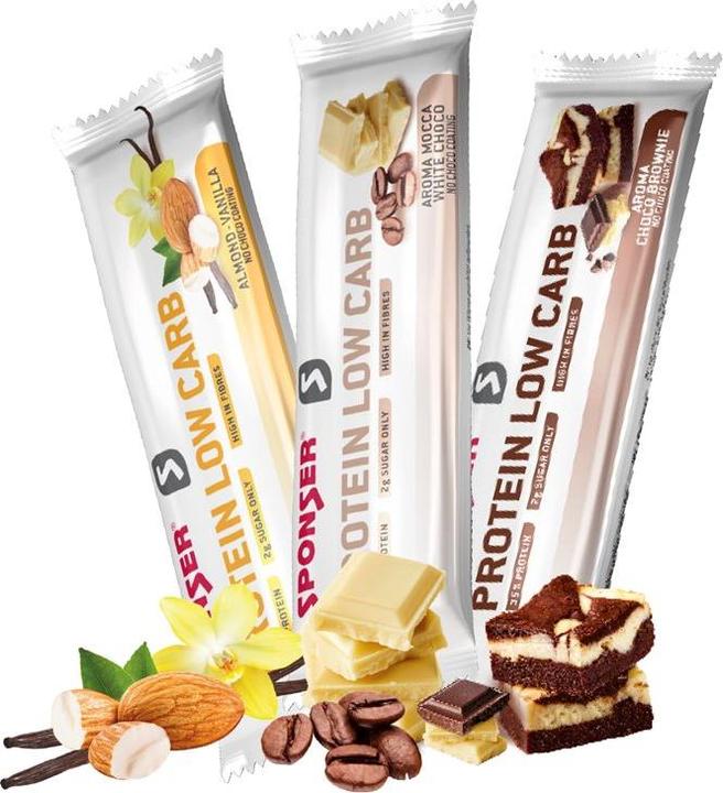 Produktbild Sponser Low Carb Bar (Chocolate, 1 Stk., 50 g)