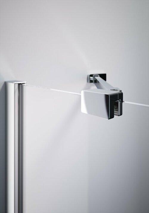 Immagine prodotto Hüppe Parete laterale di design puro per porta basculante Fermo a sinistra e a destra per piatto do (200 cm, 89 cm, 6 cm)