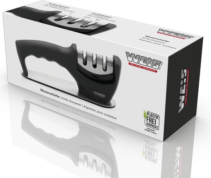Actual product image Weis Knife sharpener 3 fold
