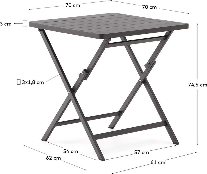 Productafbeelding Kave Home Torreta (70 cm)