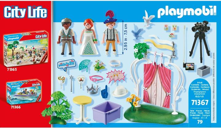 Immagine prodotto Playmobil Scatola per foto di matrimonio (71367, Playmobil City Life)