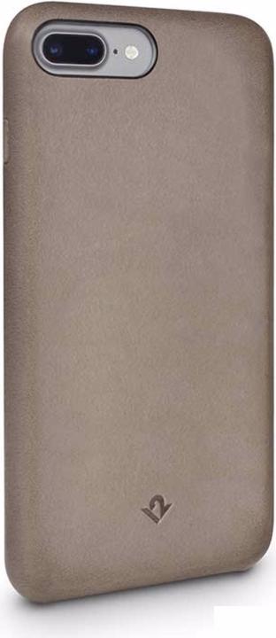 TwelveSouth Relaxed Leather Case für iPhone 7 Plus / 8 Plus (5.5") Warm Taupe (Apple iPhone 7 Plus)