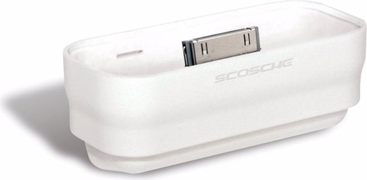 Scosche passPORT Station d'accueil pour iPod/ iPhone 3G/4G Blanc (USB-A)
