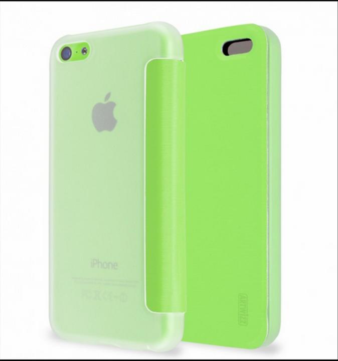 Actual product image Artwizz SmartJacket Protective Clip for iPhone 5C Green (Apple iPhone 5c)