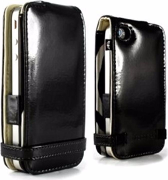 Actual product image Proporta Schine Leather Case for iPhone 4/4S Black (Apple iPhone 4, Apple iPhone 4s)