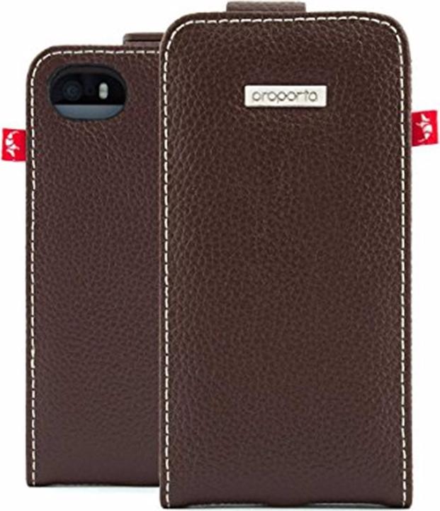 Produktbild Proporta Flipcase für iPhone 5/5S/SE Braun (Apple iPhone 5)