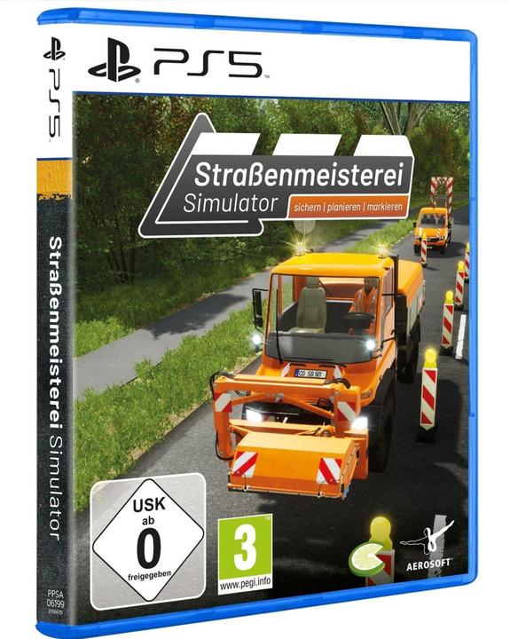 Actual product image Aerosoft Road maintenance simulator (PS5, DE)
