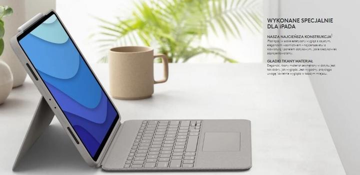 Actual product image Logitech Combo Touch (US, iPad Pro 12.9 2022 (6th Gen), iPad Pro 12.9 2021 (5th Gen))
