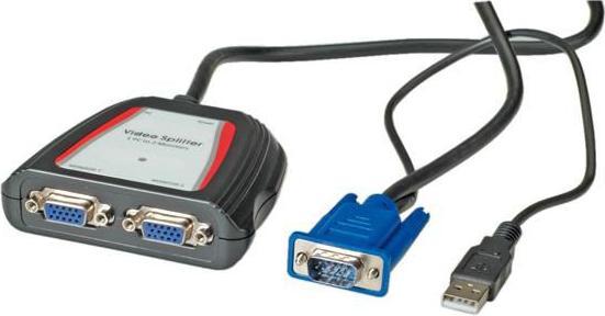 Actual product image Value VGA video splitter