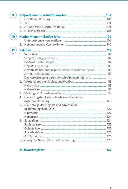 Produktbild Grammatik kurz & bündig Schwedisch (Deutsch, PONS, 2020)