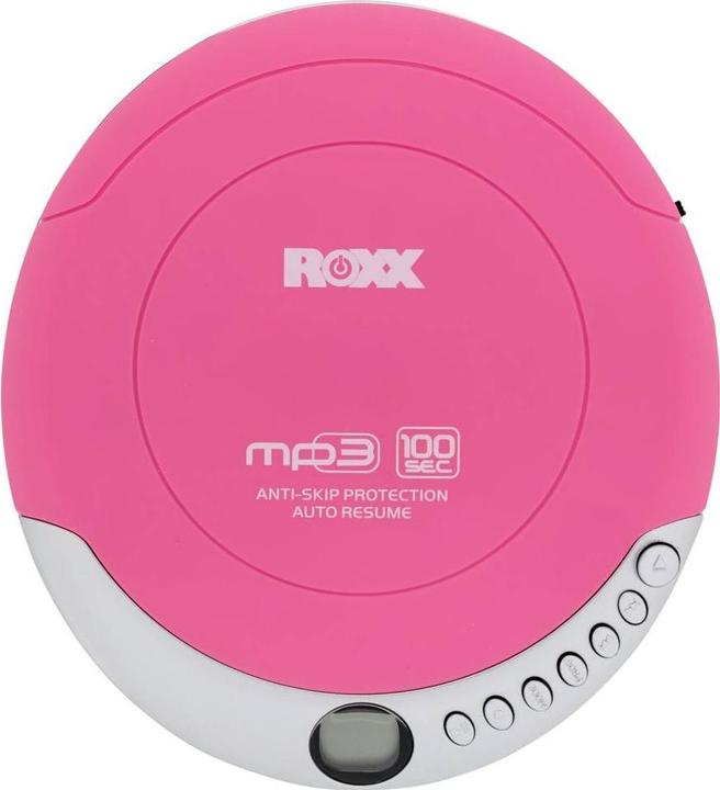 Produktbild Roxx PCD 501 pink Tragbarer CD-Player CD, CD-R, CD-RW, MP3 Pink, Silber