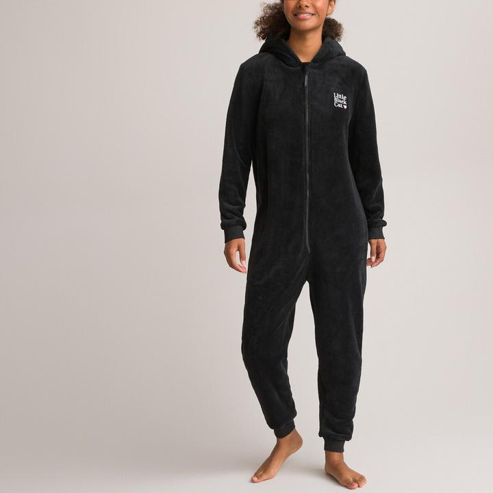Produktbild La Redoute Collections Katzen-Onesie aus Webpelz (140)
