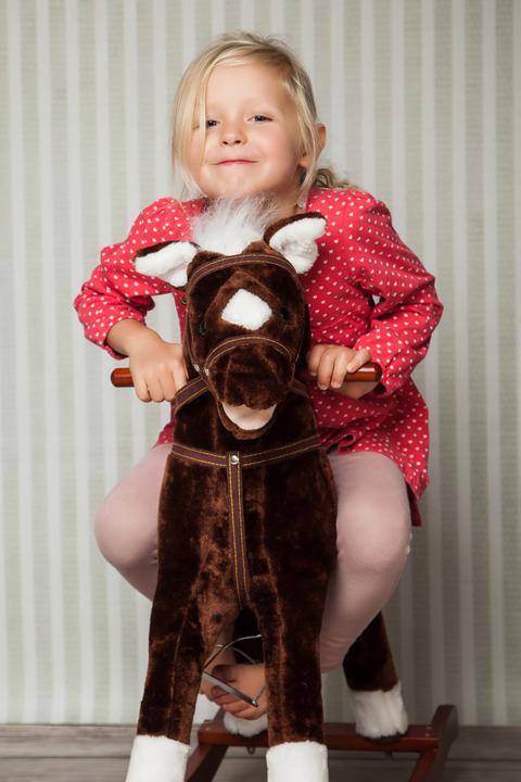 Produktbild Knorrtoys Schaukelpferd "Brauny"