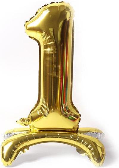 Actual product image Realmax 1 Balloon With Numbers Foil