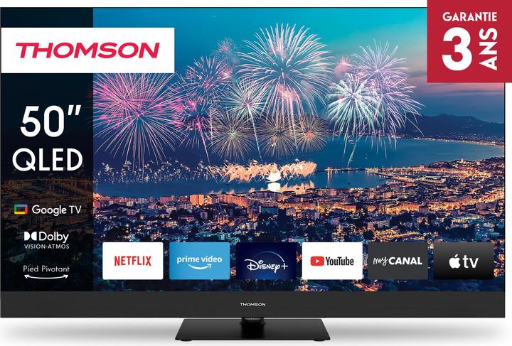 Thomson 50QG6C14 Tv QLed Plus 50 Smart (50", QLED, 4K, 2023)