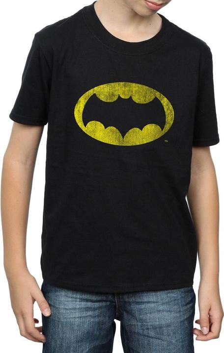 Produktbild Batman TVSerie TShirt mit verunstaltetem Logo Jungen (140, 146)