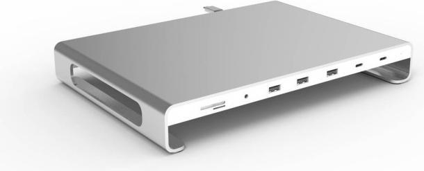 JCPAL ELEX USB-C 11-Port Hub Stand (Silver) (USB-C, 11 ports)
